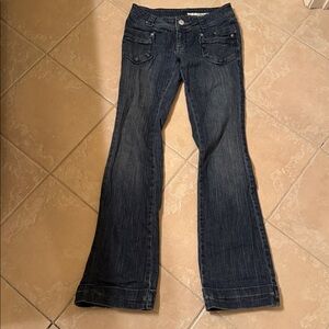 DKNY Dark Blue Flare Women's Jeans